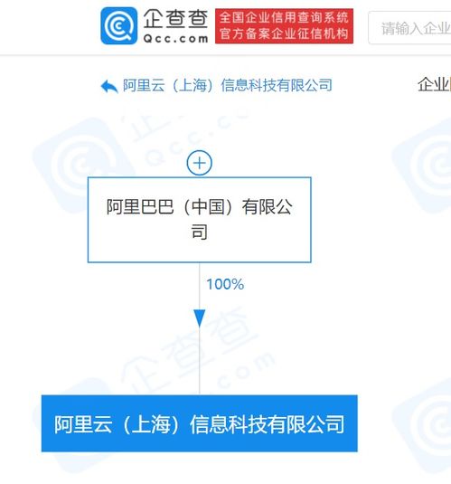 阿里云上海信息科技公司成立 注冊資本5億元，聚焦數據處理與存儲支持服務